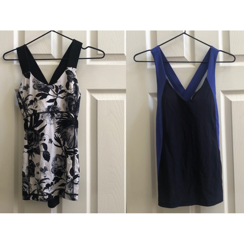 TWO Lululemon tops size 4